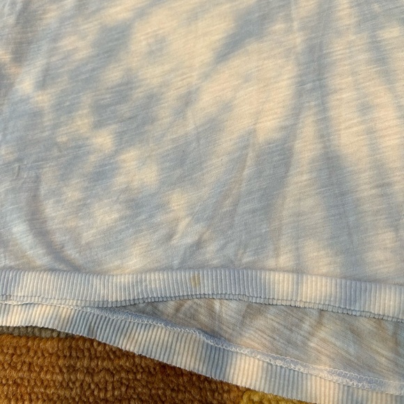 Free People FP Movement Love Tie Dye Tank Top Light Blue White Cropped Size XS - Picture 3 of 6